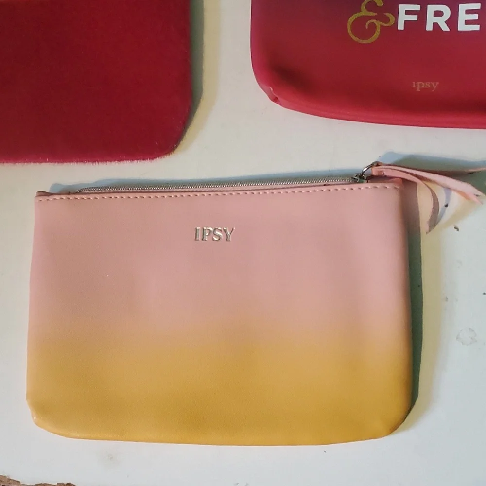 Ipsy set 5 cosmetic bags